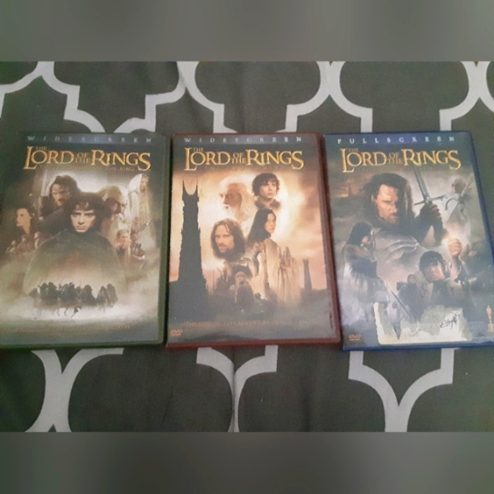 3 Lord Of The Rings Movies